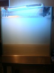 Mise en place du sable