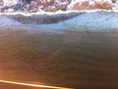 Evolution de sable (de face)